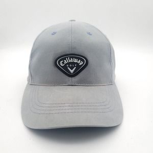 Callaway Golf Hat Adjustable Gray Strapback Baseball Cap